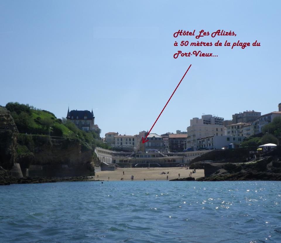 Hôtel Les Alizés Biarritz Exterior foto